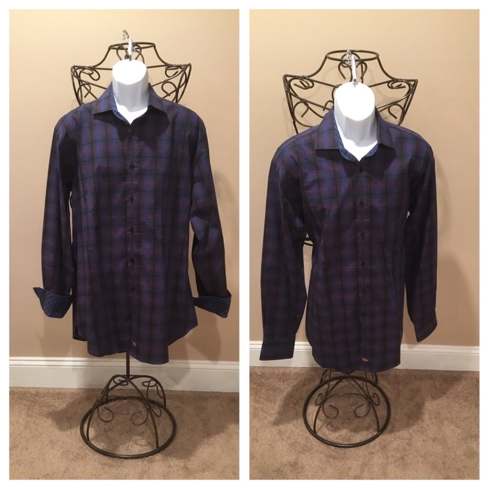 THOMAS DEAN DRESS SHIRT 🆕